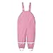 TinaDeer Kinder Mädchen Jungen Regenlatzhose, Kinder Regenhosen, Unisex Matschhose, wasserdichte Atmungsaktiv Matschhose Overalls, für Jungen Mädchen Latzhose Skihose Wanderhose (Rosa, 92/S)