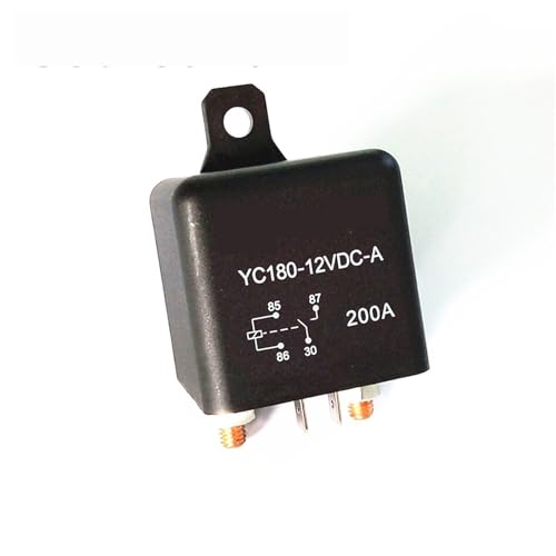 Relés for automóvil de tipo continuo con bobina de 2.4W y resistencia de 200A