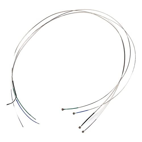 Cello Strings Set, Fine Steel Core 4Pcs 4/4 Cello Strings Individually Packaged for Musical Instrument