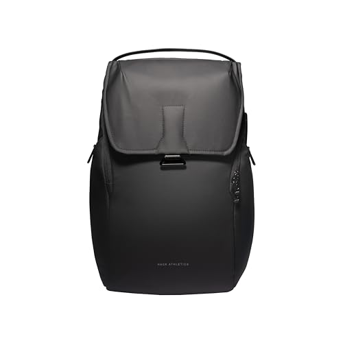 Image of Hack Athletics Premium Mono Backpack | 30L Large Capacity | 15.6 inch Laptop Backpack | YKK Zipper | Built-in Zipper Lock | Water-Resistant Bag | Office, College,Travel, Gym Backpack for Men & Women