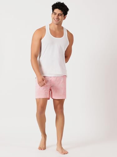 Image of Thomas Scott Men's | Cricket Club | Regular Fit | 100% Cotton | Casual | Woven | Boxer | Shorts | Pack of 3