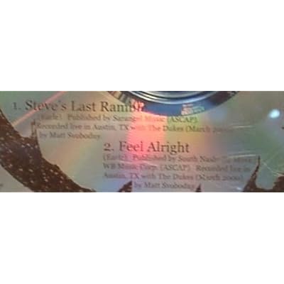 Steve's Last Ramble, Feel Alright