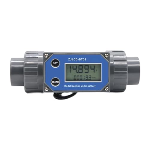 Débitmètre d'eau haute sensibilité DN80 turbine et écran numérique LCD