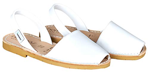 Women's Avarcas (8, White)3