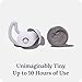 Ozlo Sleepbuds® | Comfortable Side Sleeper Headphones | Up to 10 Hours of Bluetooth LE Streaming | Science-Backed Sleep Sounds | Snore Blocking Comfortable Earbuds