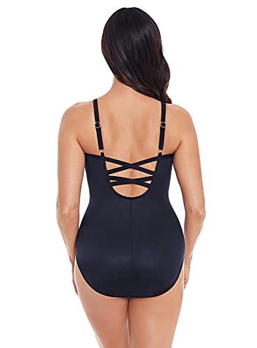 Miraclesuit Women's Swimwear Rock Solid Captivate Tummy Control Underwire Cross Back One Piece Swimsuit3