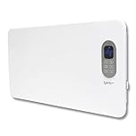 Igenix IG9520WIFI Smart Electric Low Energy Panel Heater with Amazon Alexa, Freestanding with Castors or Wall Mountable Heater with Day and Weekly Timer and Remote Control, 2000 W