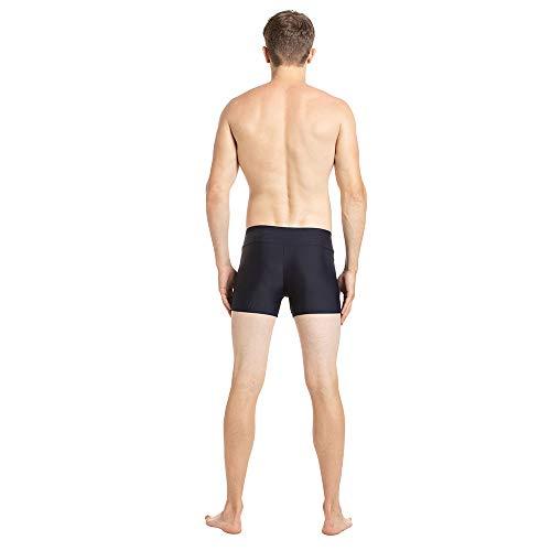 Image of Speedo Men's Endurance Essential Houston Aquashort - True Navy & Green Glow