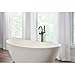 Delta Trinsic Freestanding Tub Faucet with Hand Held Shower, Matte Black Floor Mount Tub Filler, Matte Black T4759-BLFL (Valve Not Included)