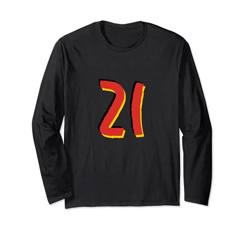 Flag Germany Long Sleeve T-Shirt, Black