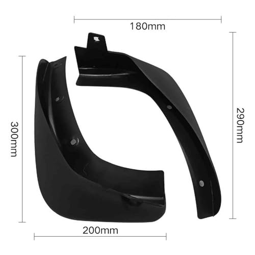 Guardabarros de coche para Nissan Note E11 2005-2011, accesorios contra salpicaduras 4