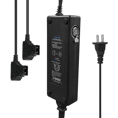Moman TAP2C Dual D-Tap Charger with 4-Pin XLR Output on Amazon
