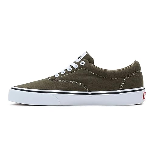 Vans Vans Men's Doheny Trainers, Canvas Dark Olive, 8.5