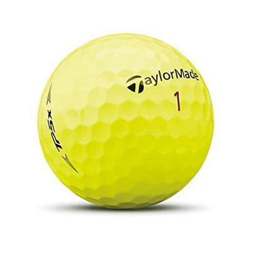Taylor Made Unisex's Tp5X Yellow Golf Balls, One Size #TOP2