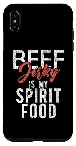 Hülle für iPhone XS Max Beef Jerky ist mein Spirit Food lustiges Beef Jerky