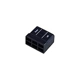 6 Steckplätze für Flachstecker 8mm x 1mm bzw. 3mm