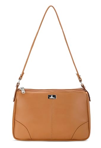 Image of K London Women's Cross Body Sling Bag Genuine Leather Sling Bag for Women - Girls Travel Crossbody Bags with Adjustable Strap - Ladies Shoulder Purse Stylish Handbag
