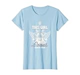 This Girl Loves Country Music Guitar Cowgirl Gift