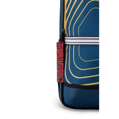 Image of American Tourister Aleo 3.0, 20L Volume 2 Compartment School Backpack with Front Organizer and Spacious Interiors for Girls and Boys - Teal