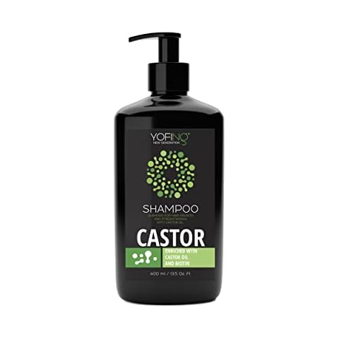 Rizinusöl Shampoo mit Biotin, Castor Oil und Totes Meer Mineralien Zur Haarstärkung & Haarwachstum Cover