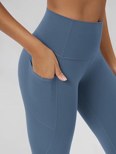 Image of ODODOS Buttery Soft Lounge Yoga Leggings with Pockets for Women 23 inch / 25 inch /28 inch High Waist Yoga Pants