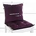 YTBLF Cuscino per Sedia, Cuscino per Sedia da Cucina Antiscivolo in Memory Foam con Lacci, Coprisedile per Sedia a rotelle Copricuscino Cuscino per Ufficio Decorazioni per la casa