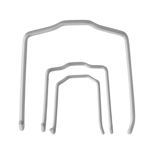 Briny River 3 Pièces Ressort de Retenue de Tuyau de Radiateur en Métal 154/23 Compatible avec BMW E46 325i 328i