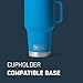 YETI Rambler 30 oz Travel Mug, Stainless Steel, Vacuum Insulated with Stronghold Lid, Big Wave Blue