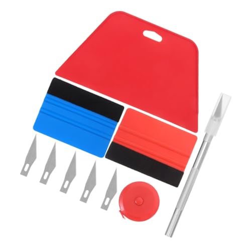 Hemobllo Kit De Herramientas Para Alisar Tapiz Herramienta Raspadora Alisadora Para Despegar y Adherir Para Aplicación Dormitorios y Salas De Estar
