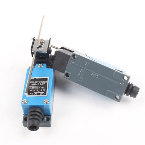 Interruptor de límite momentáneo ME-8107 mini final de carrera ajustable de 250V 4