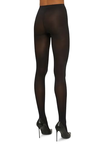 Image of Wolford Satin Opaque 50 Denier Tights Sheer Pantyhose Style Comfort For Women