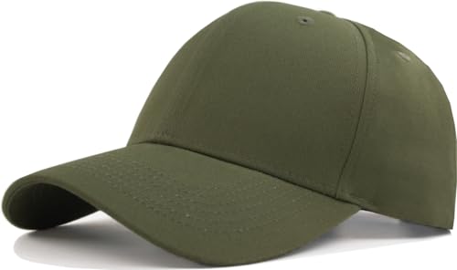 Image of XL XXL 3XL Oversized Big Head Hats Mens Structured Baseball Cap Fit for Size 7 1 /2, 7 5 /8, 7 3 /4, 7 7 /8, 8, 8 1 /8