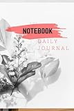 Paperage Lined Journal Notebook, Hard Cover, 6 X 9 inches. Use for Office, Home, School, or Business