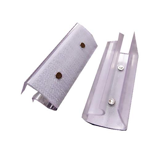 XIAOBEE Clear Table Skirting Clips (for Table 1 2  - 1  12Pcs)