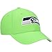 47 Men's Neon Green Seattle Seahawks MVP Adjustable Hat