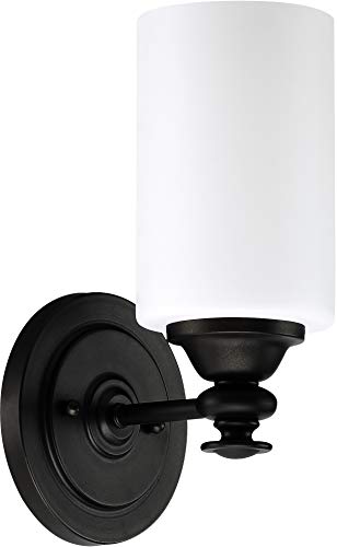Image of Craftmade Dardyn 1 Light Wall Sconce Flat Black