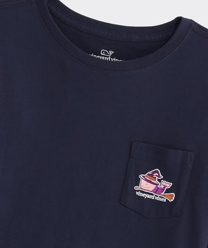 vineyard vines Girls' Glitter Witch Whale Long-Sleeve Tee4
