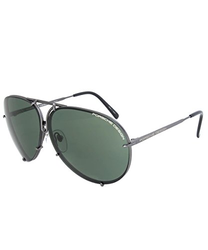 Porsche Design 8478C Sunglasses Matte Gray Frame with Interchangeable 66mm Lens2