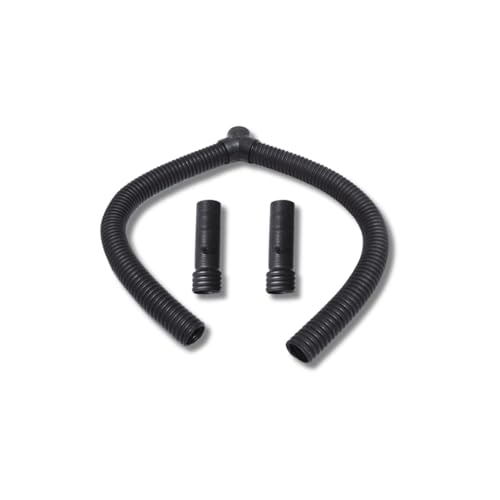 YA300 - Crushproof Tubing garage exhaust hose 3 ID Y kit.