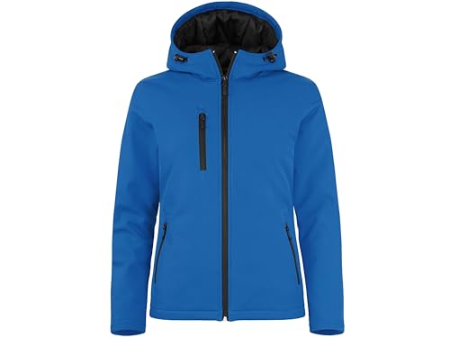 Image of Clique Women's Equinox Insulated Softshell Jacket, Royal Blue, L