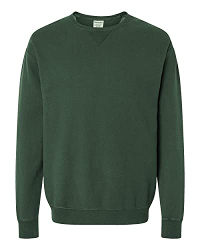 Image of Garment-Dyed Crewneck Sweatshirt by ComfortWash by Hanes