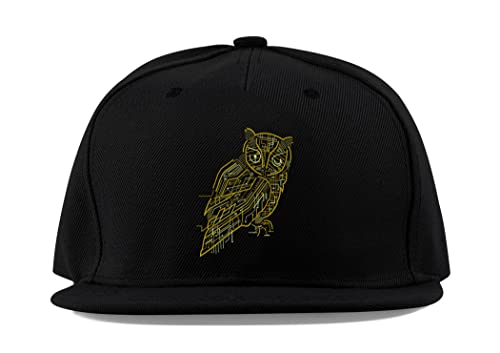 Casquette de baseball hibou finitions premium en coton durable