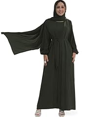 Army Green Abaya and Army Green Hijab