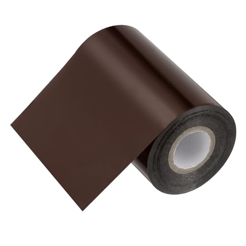 Feuille de transfert marron pour décoration de cadeaux et projets DIY en cuir