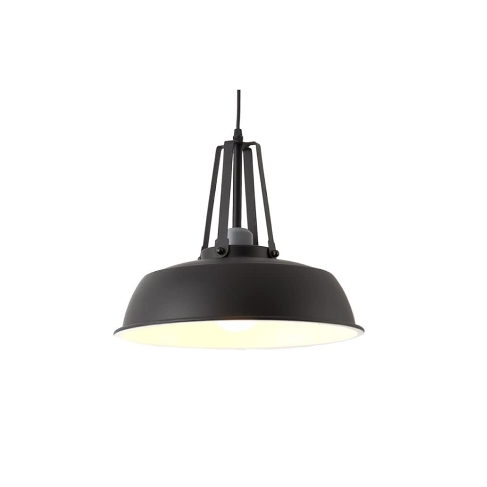 Lustre de restaurant nordique en fer forgé style industriel E27 pour salle à manger