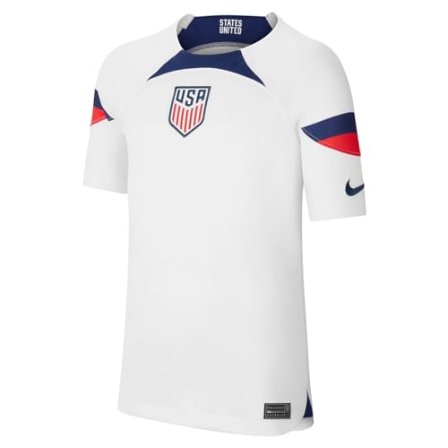 Nike USA Home Youth Jersey 22-23 (as1, Alpha, x_l, Regular)