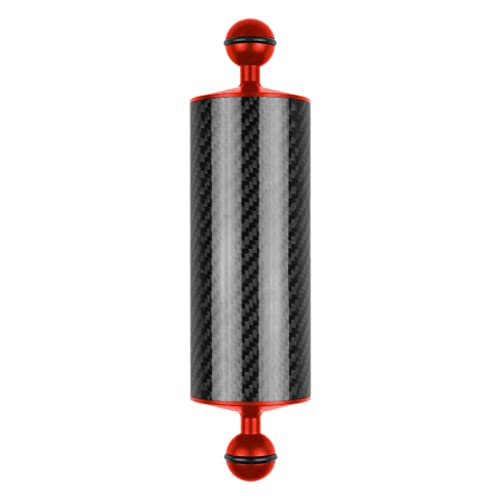 Flotador brazo doble bola extensible brazo flotante ligero rojo