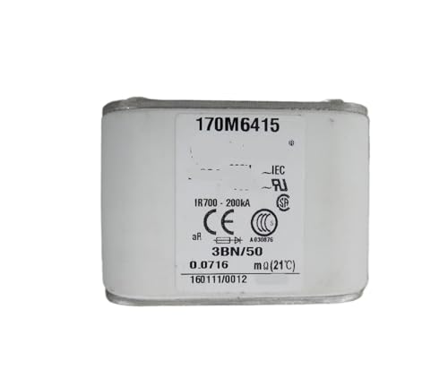 Fusible 170M6412 corps carré haute performance de type 170M6413 et 170M6416
