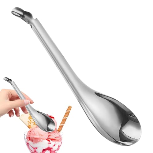 - Cuchara de 4 cucharas de perlas no reactivas, utensilios de lujo chapados en oro, llana de bola ranurada, colador de malla fina | Accesorios elegantes gourmet para canapés, salsas, cocina molecular