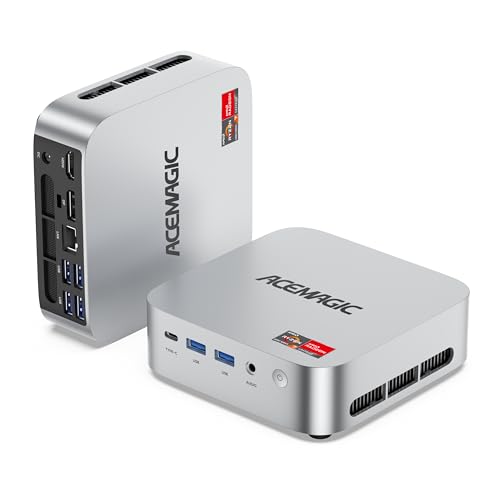 ACEMAGIC M1 Mini PC, AMD Ryzen 7 6800H (up to 4.7GHz) Mini Gaming